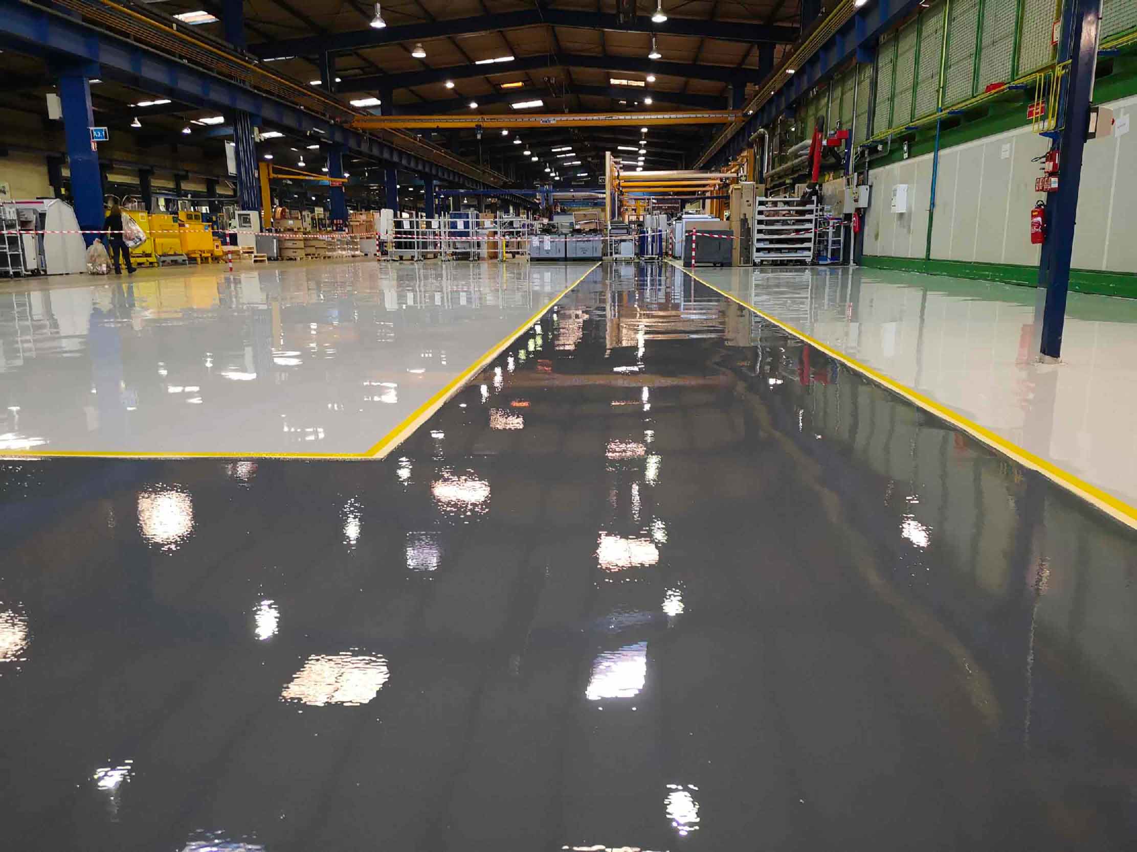 Posadzka żywiczna w zakładzie produkcji spożywczej